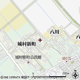 富山県富山市城村新町179周辺の地図