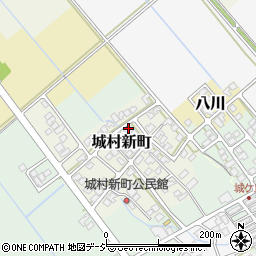 富山県富山市城村新町154周辺の地図