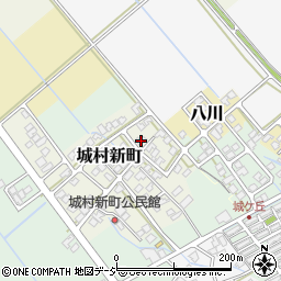 富山県富山市城村新町172周辺の地図