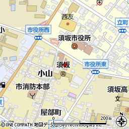 須坂市保健センター周辺の地図