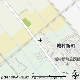富山県富山市城村新町6周辺の地図