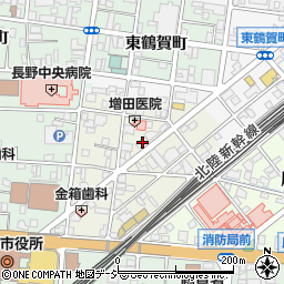 長野県長野市早苗町39周辺の地図