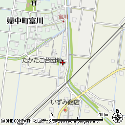 富山県富山市婦中町下吉川412周辺の地図