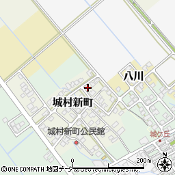 富山県富山市城村新町171周辺の地図