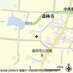 富山県小矢部市道林寺周辺の地図