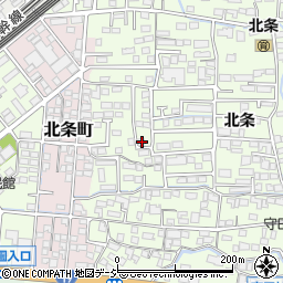 長野県長野市高田28周辺の地図