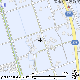 富山県小矢部市矢水町217周辺の地図