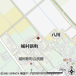 富山県富山市城村新町167周辺の地図