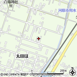 石川県河北郡津幡町太田ほ132-6周辺の地図