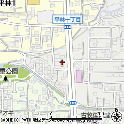 セブンイレブン長野西和田店周辺の地図