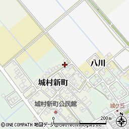 富山県富山市城村新町162周辺の地図