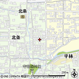 長野県長野市高田145周辺の地図