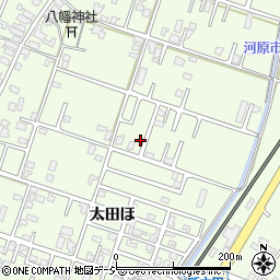 石川県河北郡津幡町太田ほ127-2周辺の地図