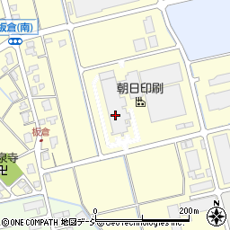 朝日印刷株式会社　富山南工場周辺の地図