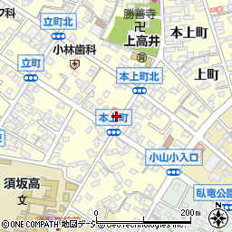 長野県須坂市須坂1476周辺の地図