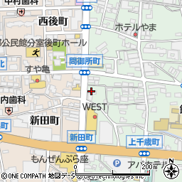 長野都市経営研究所周辺の地図