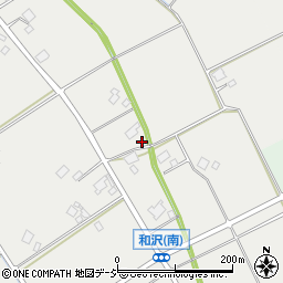 富山県小矢部市和沢123周辺の地図