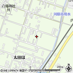石川県河北郡津幡町太田ほ52-5周辺の地図