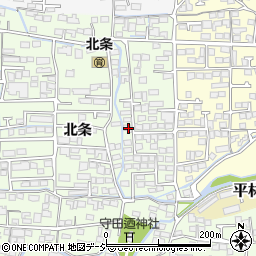 長野県長野市高田141周辺の地図