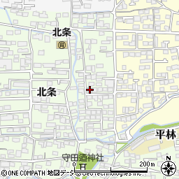 長野県長野市高田145-12周辺の地図