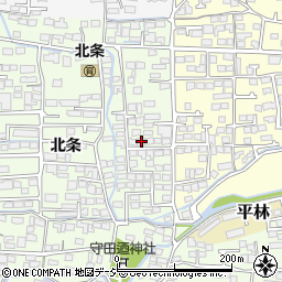 長野県長野市高田145-13周辺の地図