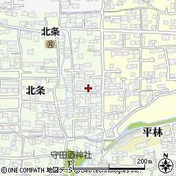 長野県長野市高田145-14周辺の地図