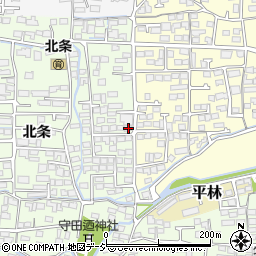 長野県長野市高田145-16周辺の地図