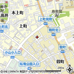 長野県須坂市小山穀町530周辺の地図