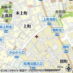 長野県須坂市小山穀町529周辺の地図