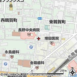 長野県長野市早苗町22周辺の地図