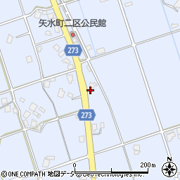 富山県小矢部市矢水町170周辺の地図