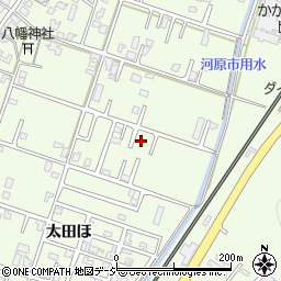 石川県河北郡津幡町太田ほ52-3周辺の地図