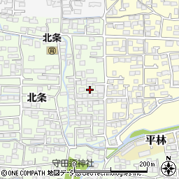 長野県長野市高田143-2周辺の地図