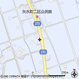 富山県小矢部市矢水町188周辺の地図