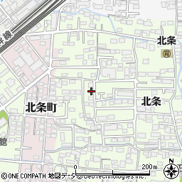 長野県長野市高田34-6周辺の地図
