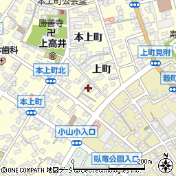 長野県須坂市須坂1363周辺の地図