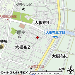 石川県河北郡内灘町大根布3丁目139周辺の地図