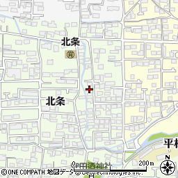 長野県長野市高田140-3周辺の地図