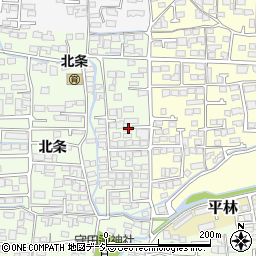 長野県長野市高田143周辺の地図