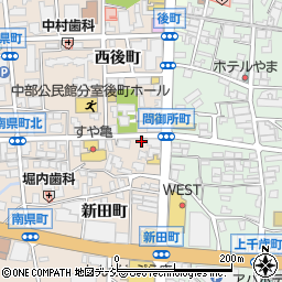 長沢写真館周辺の地図