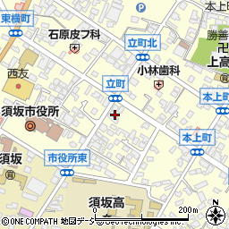 長野県須坂市須坂1451周辺の地図