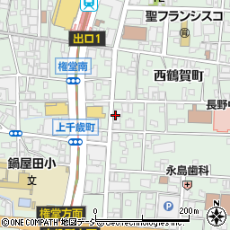 千鶴美容室周辺の地図