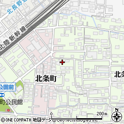 長野県長野市高田33周辺の地図