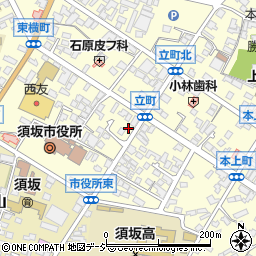 長野県須坂市須坂1450周辺の地図
