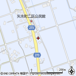 富山県小矢部市矢水町169周辺の地図