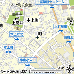 長野県須坂市須坂（上町）周辺の地図