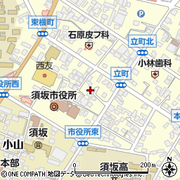 長野県須坂市須坂1448周辺の地図
