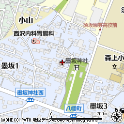 須坂市勤労者研修センター周辺の地図