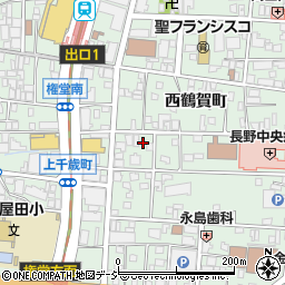 アットパーク西鶴賀第１駐車場周辺の地図