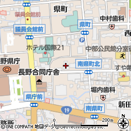 長野県下水道公社周辺の地図
